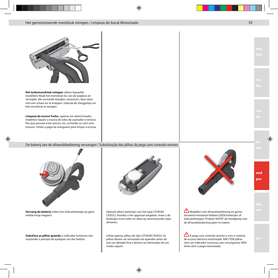 Electrolux ZUS3922B User Manual | Page 61 / 92