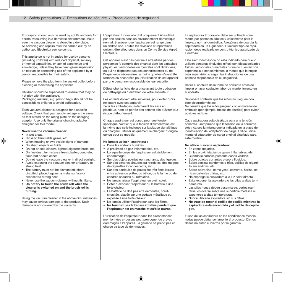 Electrolux ZB2932 User Manual | Page 14 / 112