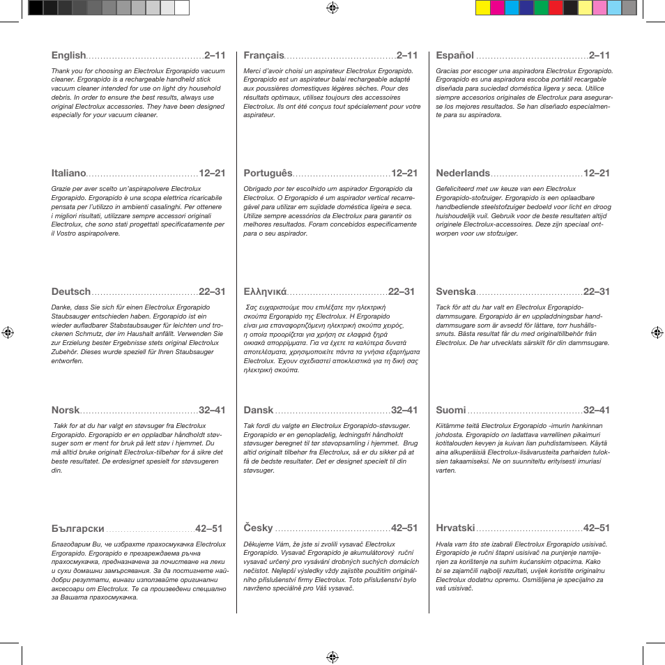 Electrolux ZB2932 User Manual | Page 2 / 112