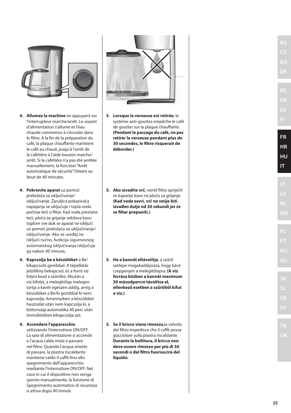 Electrolux EKF3230 User Manual | Page 23 / 60