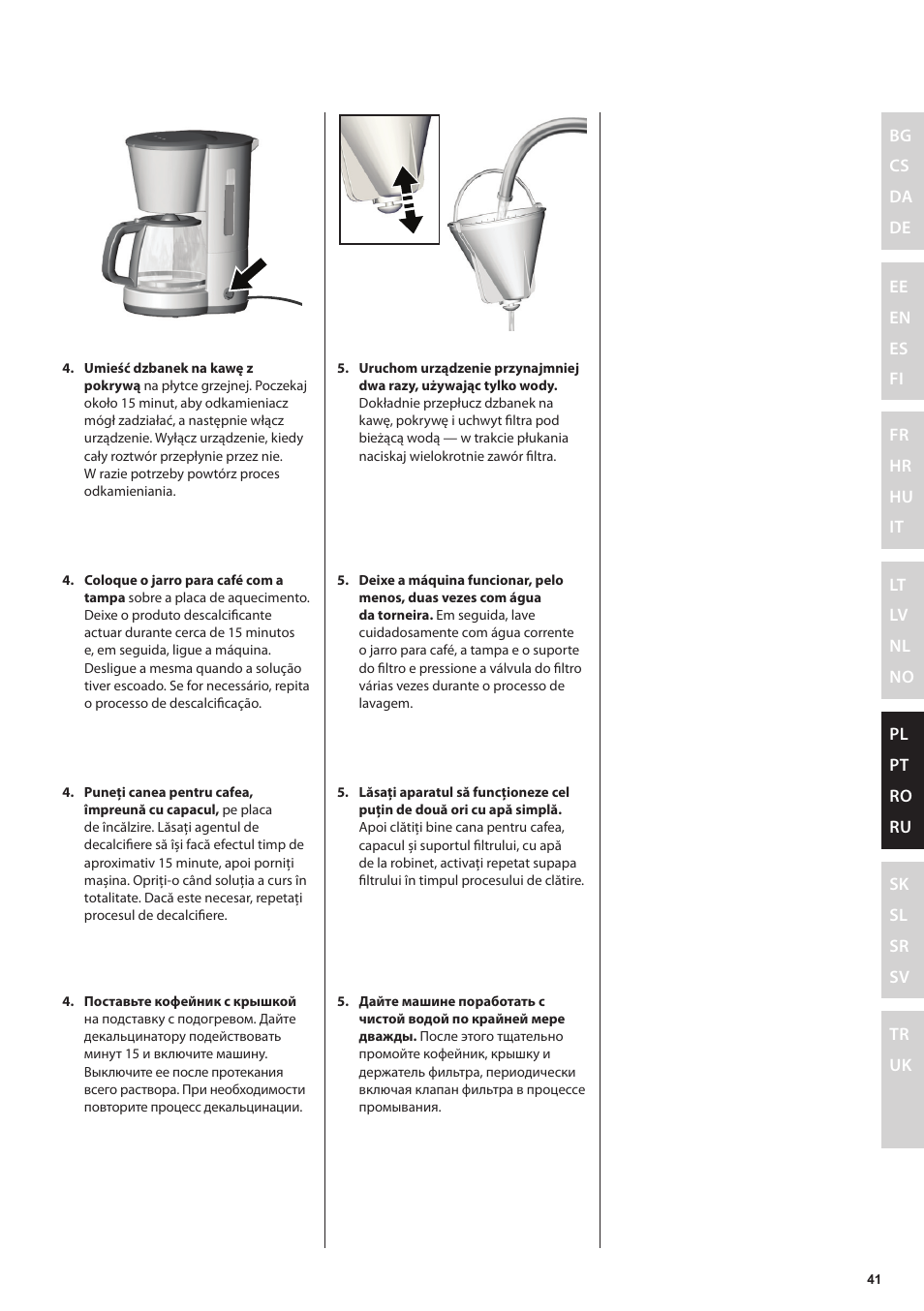 Electrolux EKF3230 User Manual | Page 41 / 60