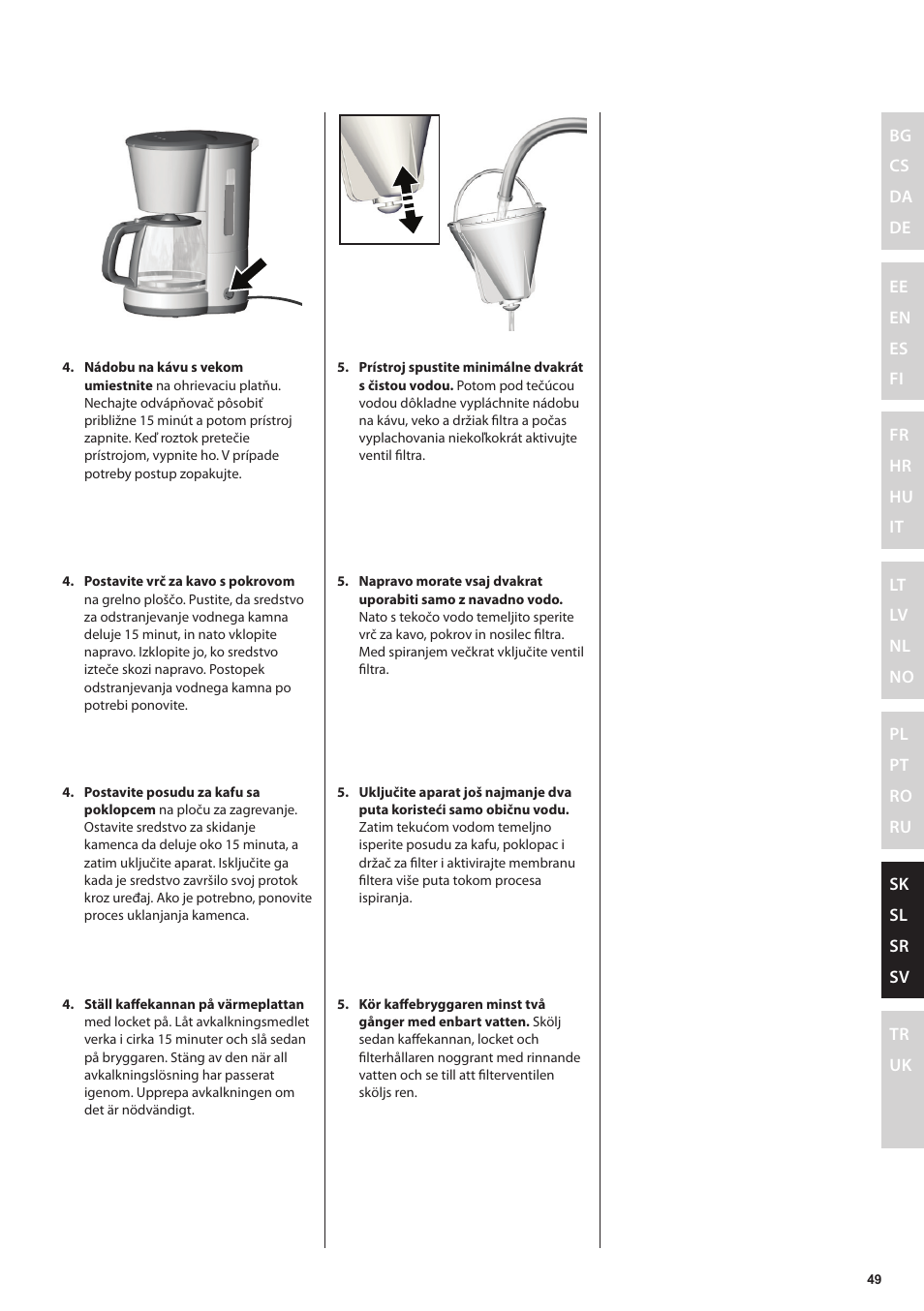 Electrolux EKF3230 User Manual | Page 49 / 60