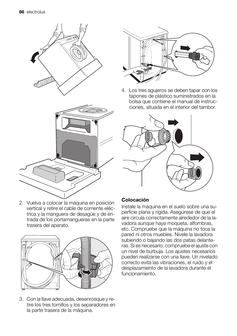Electrolux EWC1350 User Manual | Page 66 / 72