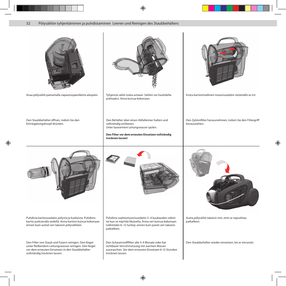 Electrolux ZUP3860C User Manual | Page 34 / 92