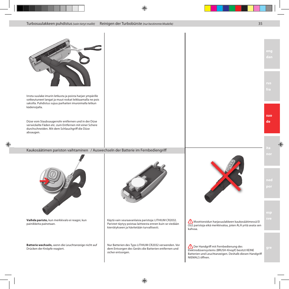Electrolux ZUP3860C User Manual | Page 37 / 92