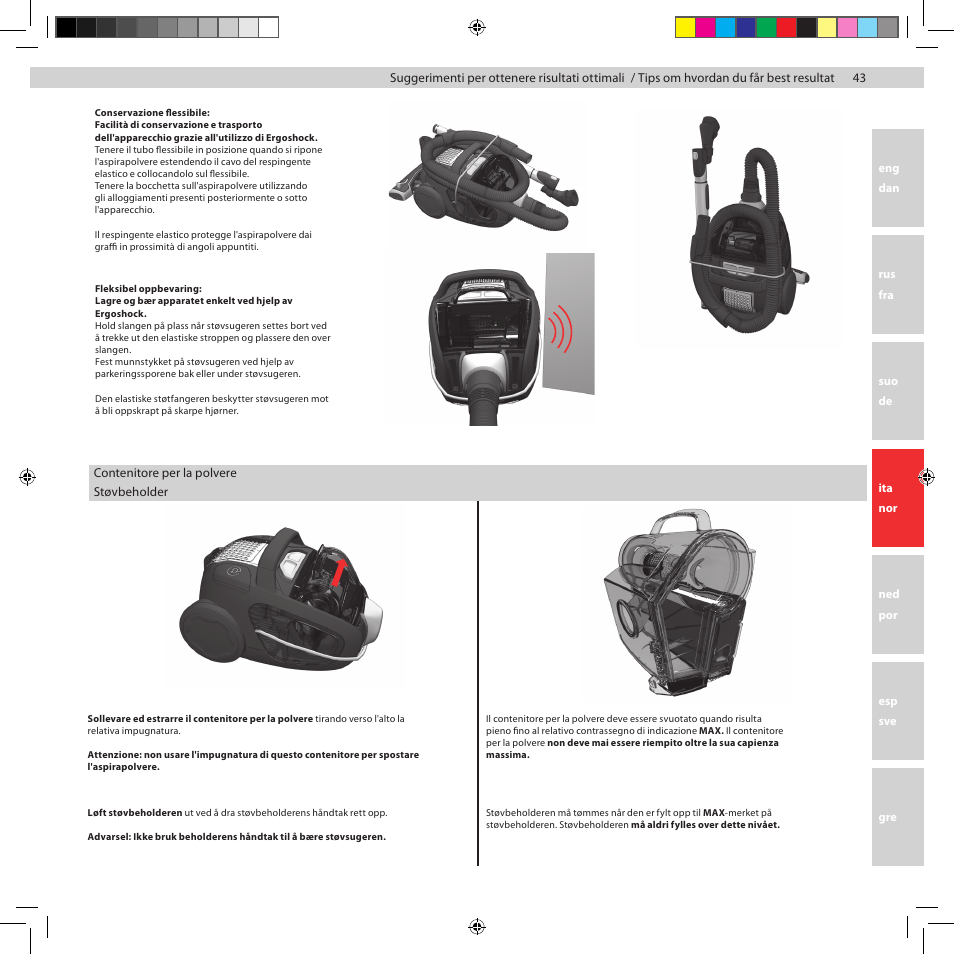 3in1 | Electrolux ZUP3860C User Manual | Page 45 / 92
