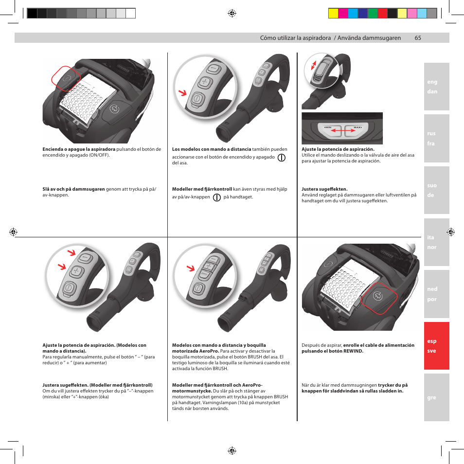 Electrolux ZUP3860C User Manual | Page 67 / 92