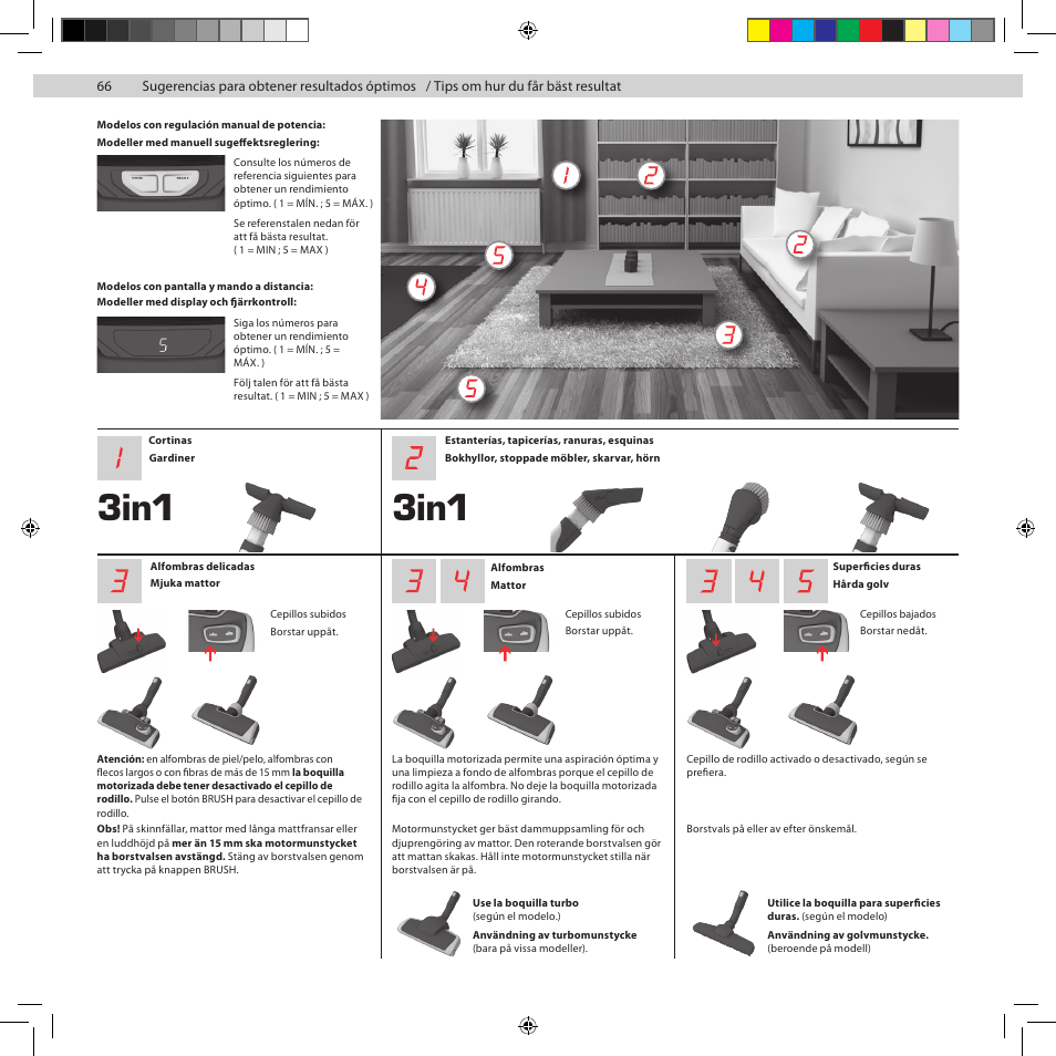 3in1 | Electrolux ZUP3860C User Manual | Page 68 / 92