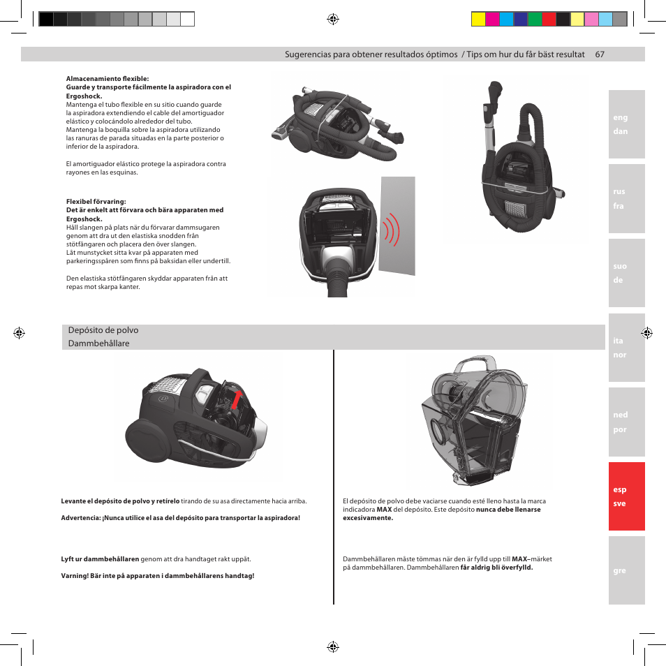 3in1 | Electrolux ZUP3860C User Manual | Page 69 / 92