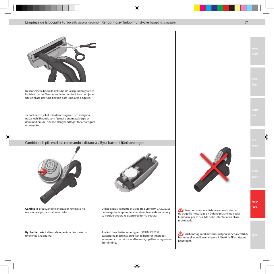 Electrolux ZUP3860C User Manual | Page 73 / 92