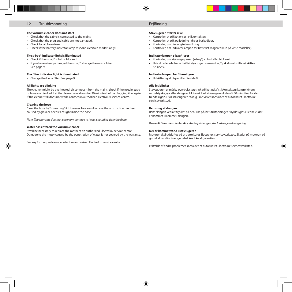 Electrolux Z8822GP User Manual | Page 14 / 92