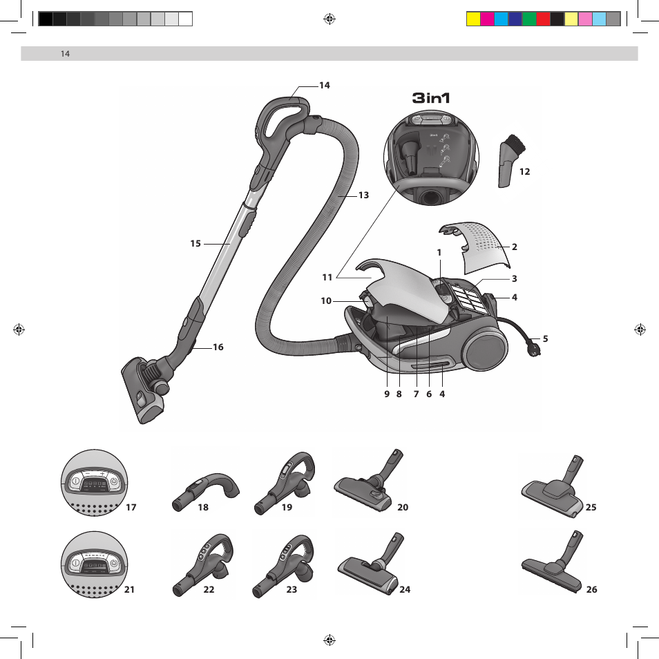 Electrolux Z8822GP User Manual | Page 16 / 92