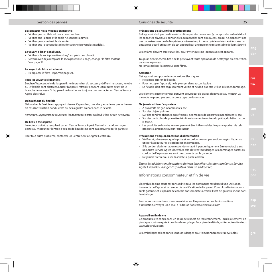Electrolux Z8822GP User Manual | Page 27 / 92