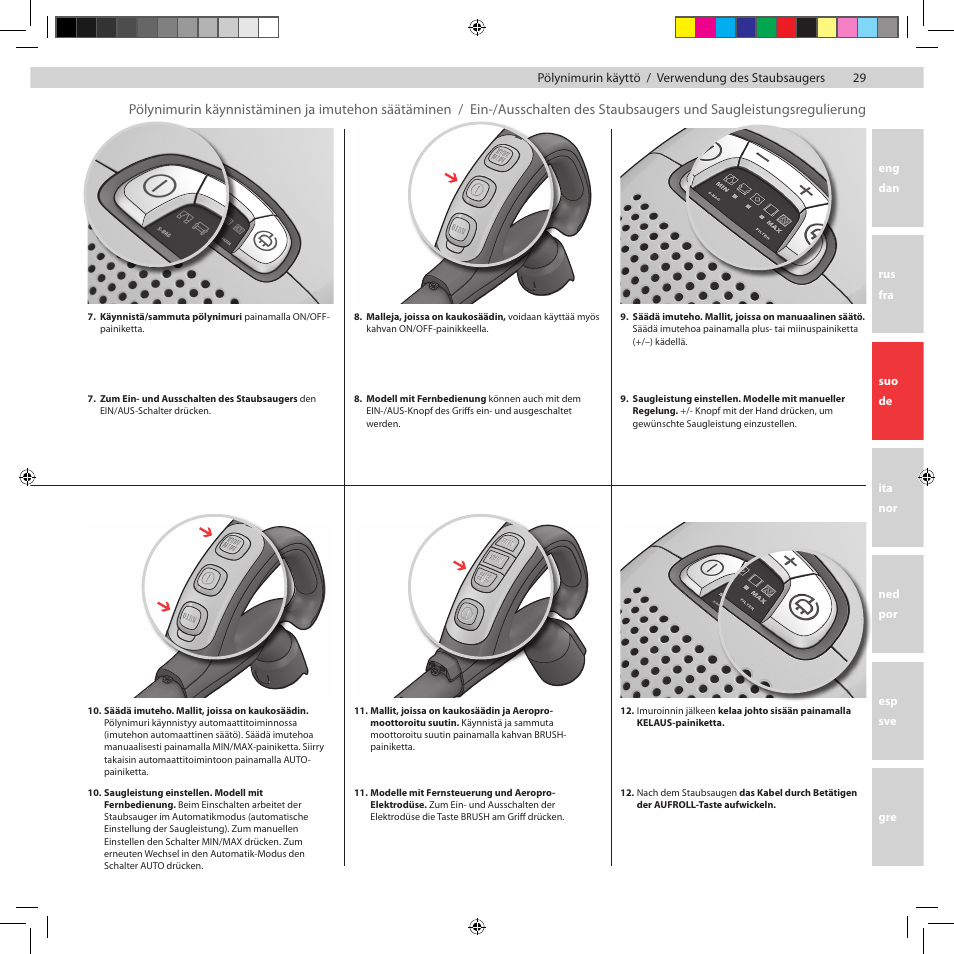 Electrolux Z8822GP User Manual | Page 31 / 92