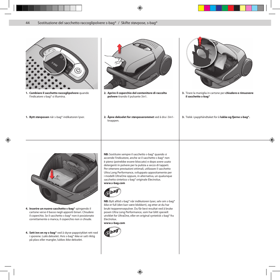 Electrolux Z8822GP User Manual | Page 46 / 92