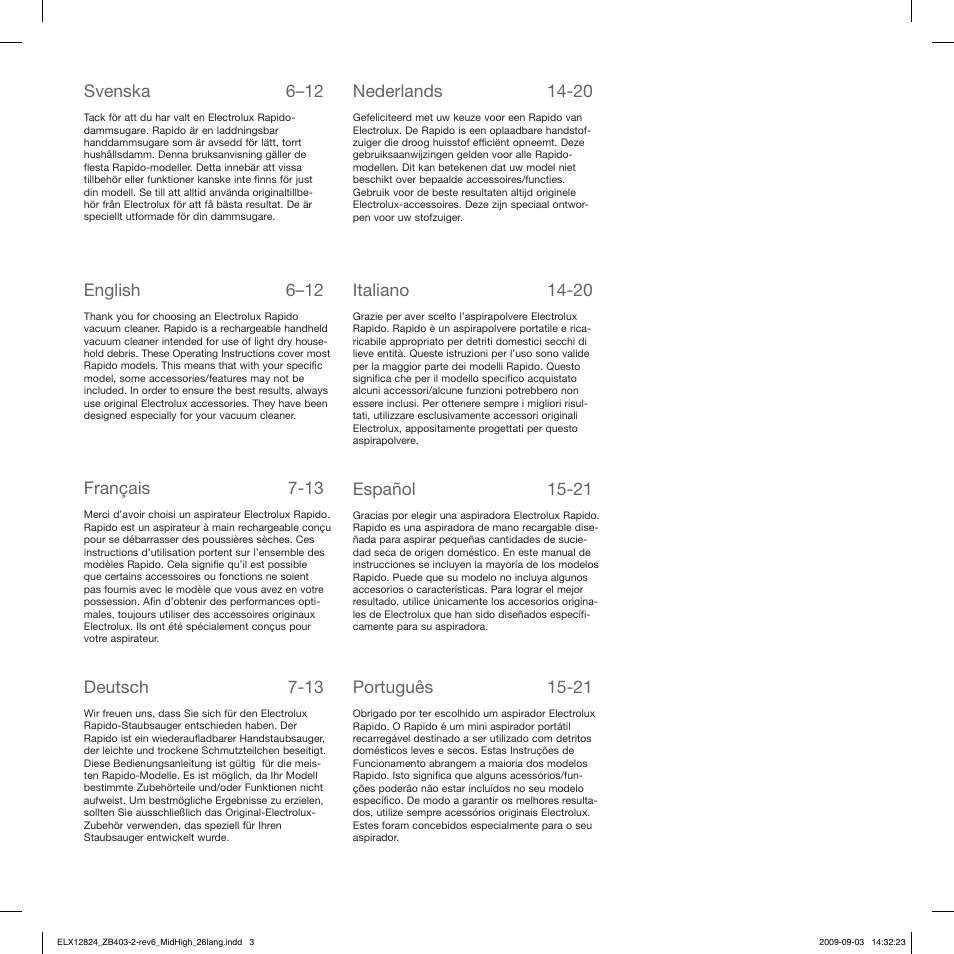 Electrolux ZB4112 User Manual | Page 3 / 60