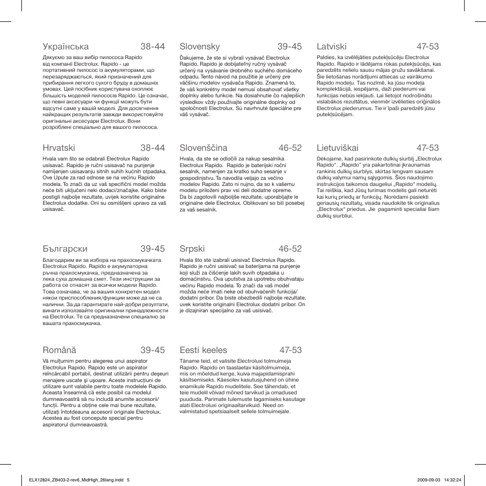 Electrolux ZB4112 User Manual | Page 5 / 60