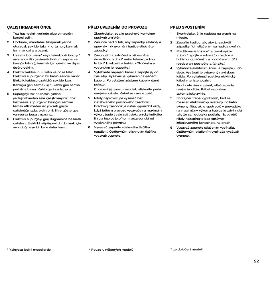 Electrolux ZT3520 User Manual | Page 27 / 104