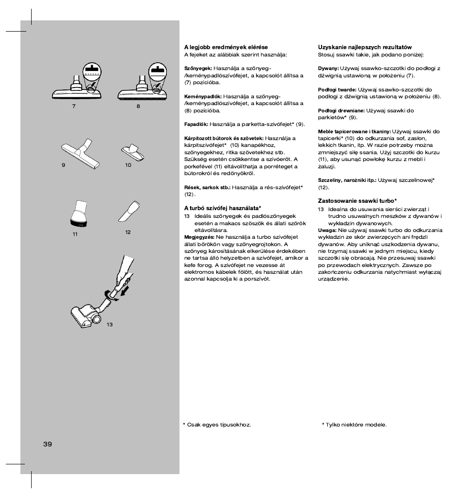 Electrolux ZT3520 User Manual | Page 44 / 104