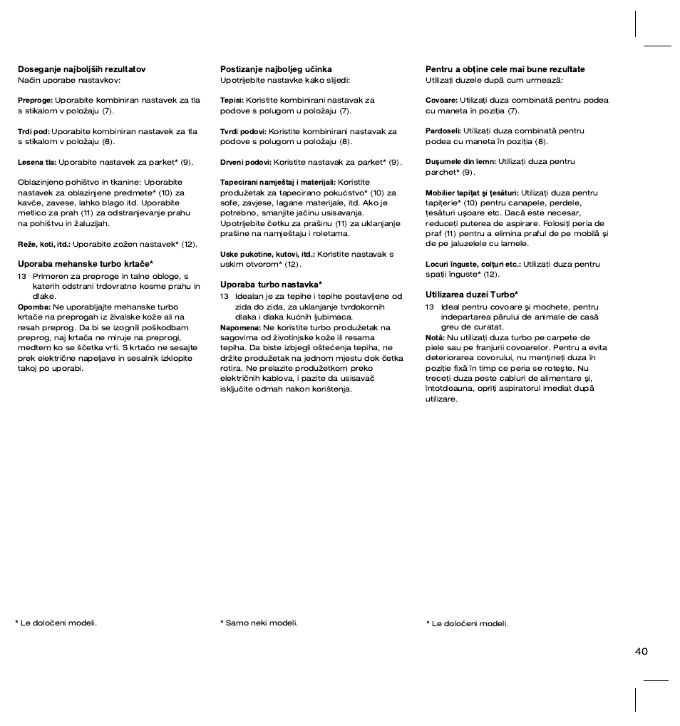 Electrolux ZT3520 User Manual | Page 45 / 104
