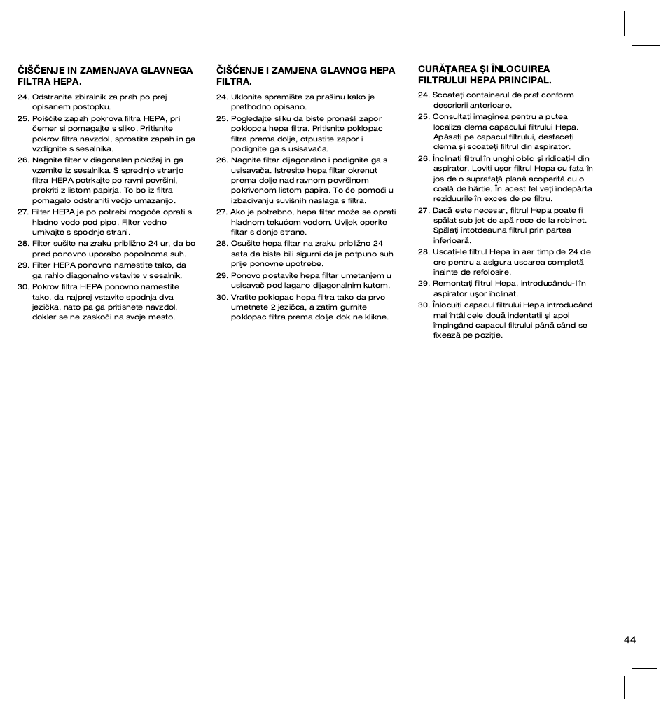 Electrolux ZT3520 User Manual | Page 49 / 104