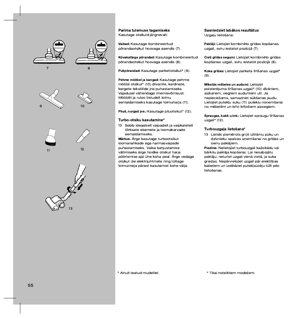 Electrolux ZT3520 User Manual | Page 60 / 104