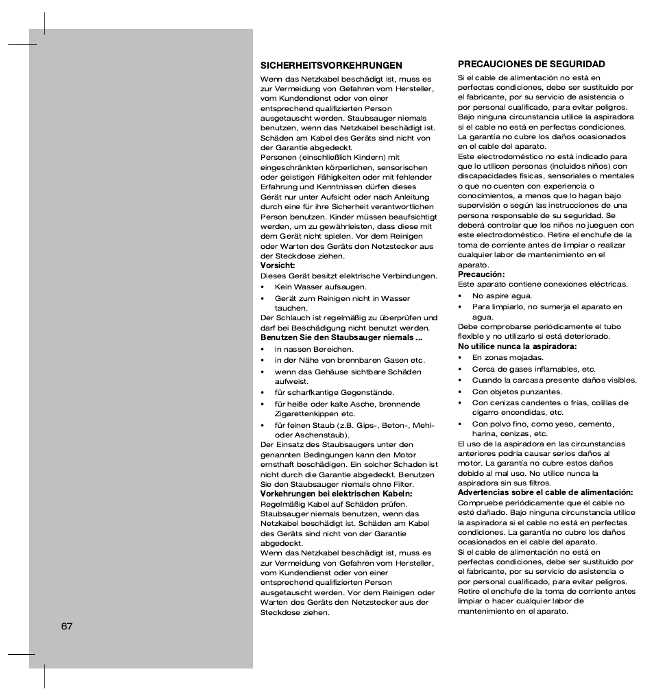 Electrolux ZT3520 User Manual | Page 72 / 104