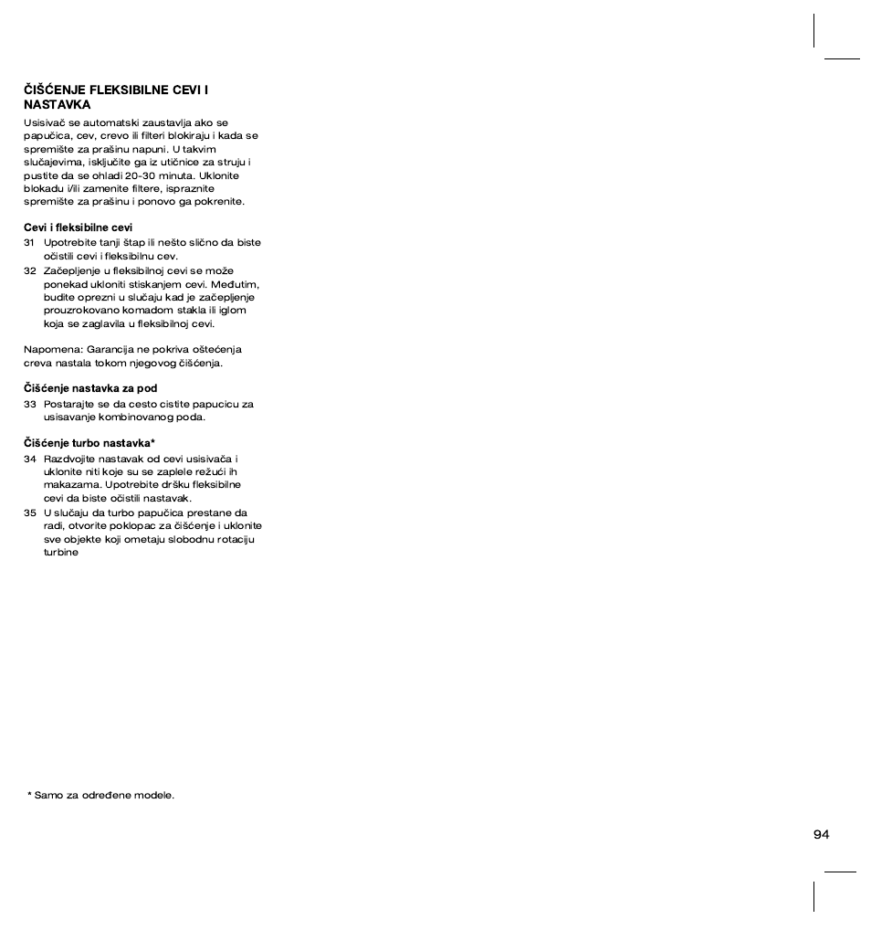 Electrolux ZT3520 User Manual | Page 99 / 104