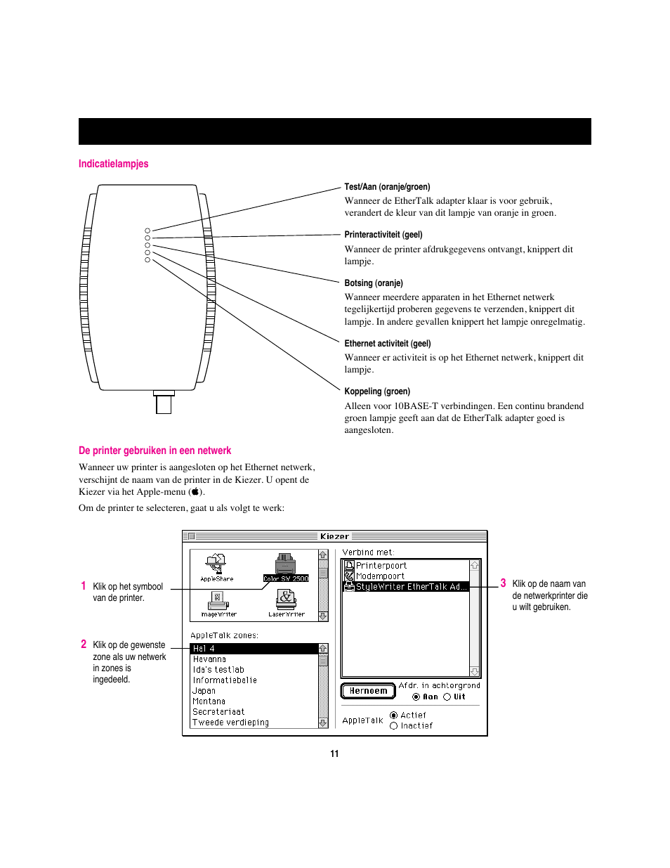 Apple Adattatore Ethertalk StyleWriter User Manual | Page 12 / 19