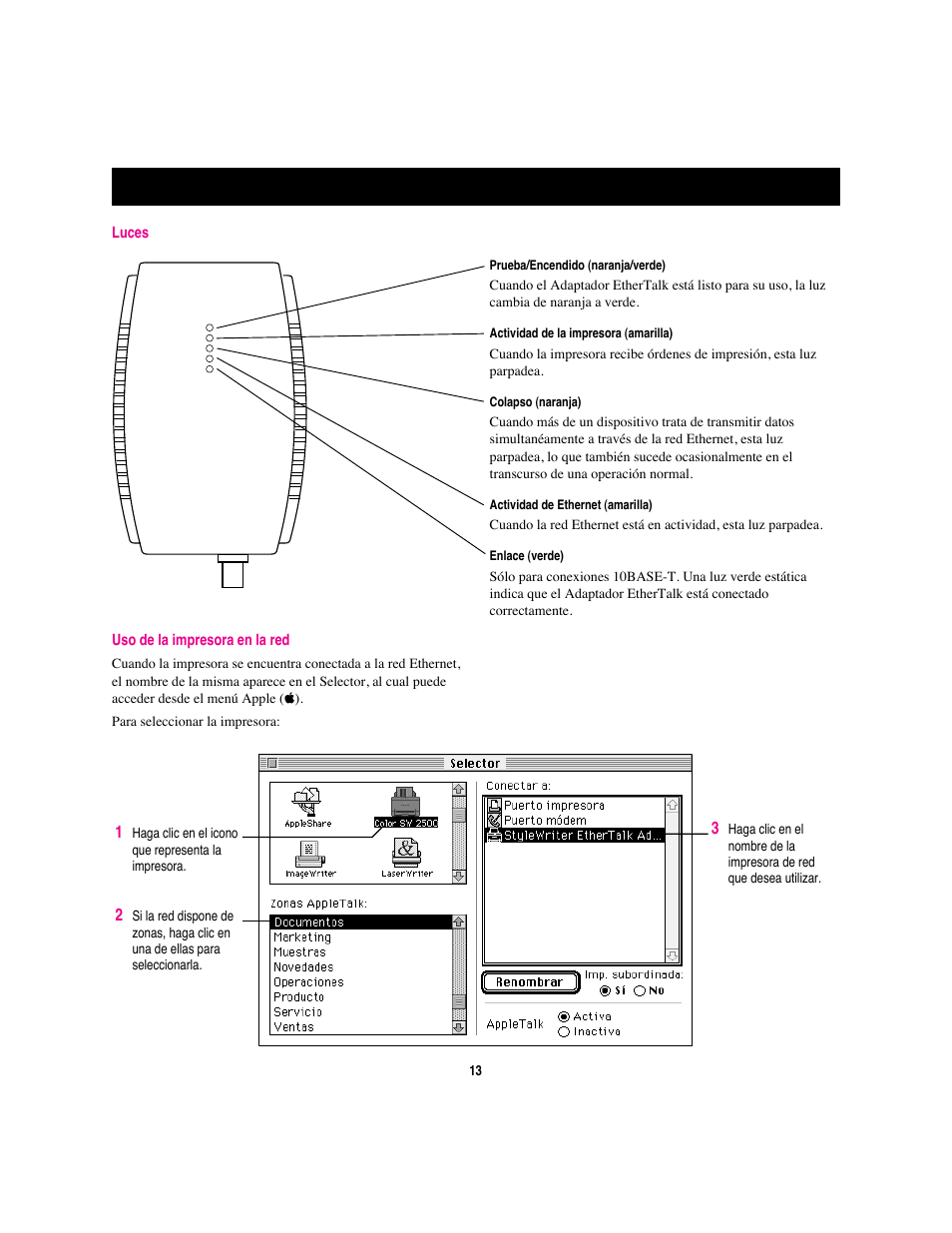 Apple Adattatore Ethertalk StyleWriter User Manual | Page 14 / 19