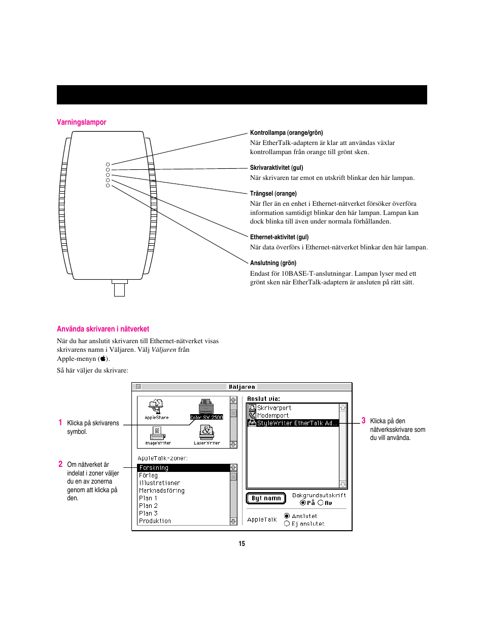 Apple Adattatore Ethertalk StyleWriter User Manual | Page 16 / 19