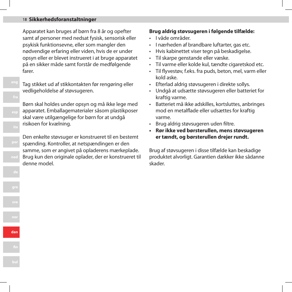 Electrolux ZB2932 User Manual | Page 18 / 80