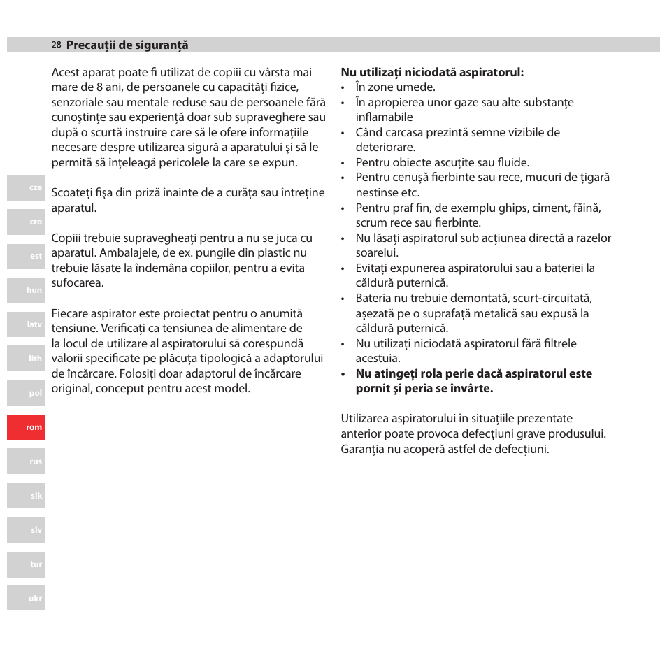 Electrolux ZB2932 User Manual | Page 28 / 80