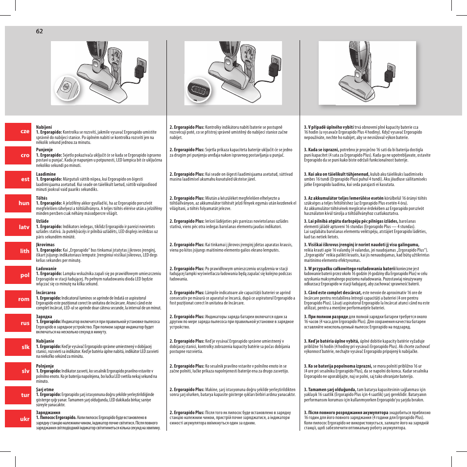 Electrolux ZB2932 User Manual | Page 62 / 80