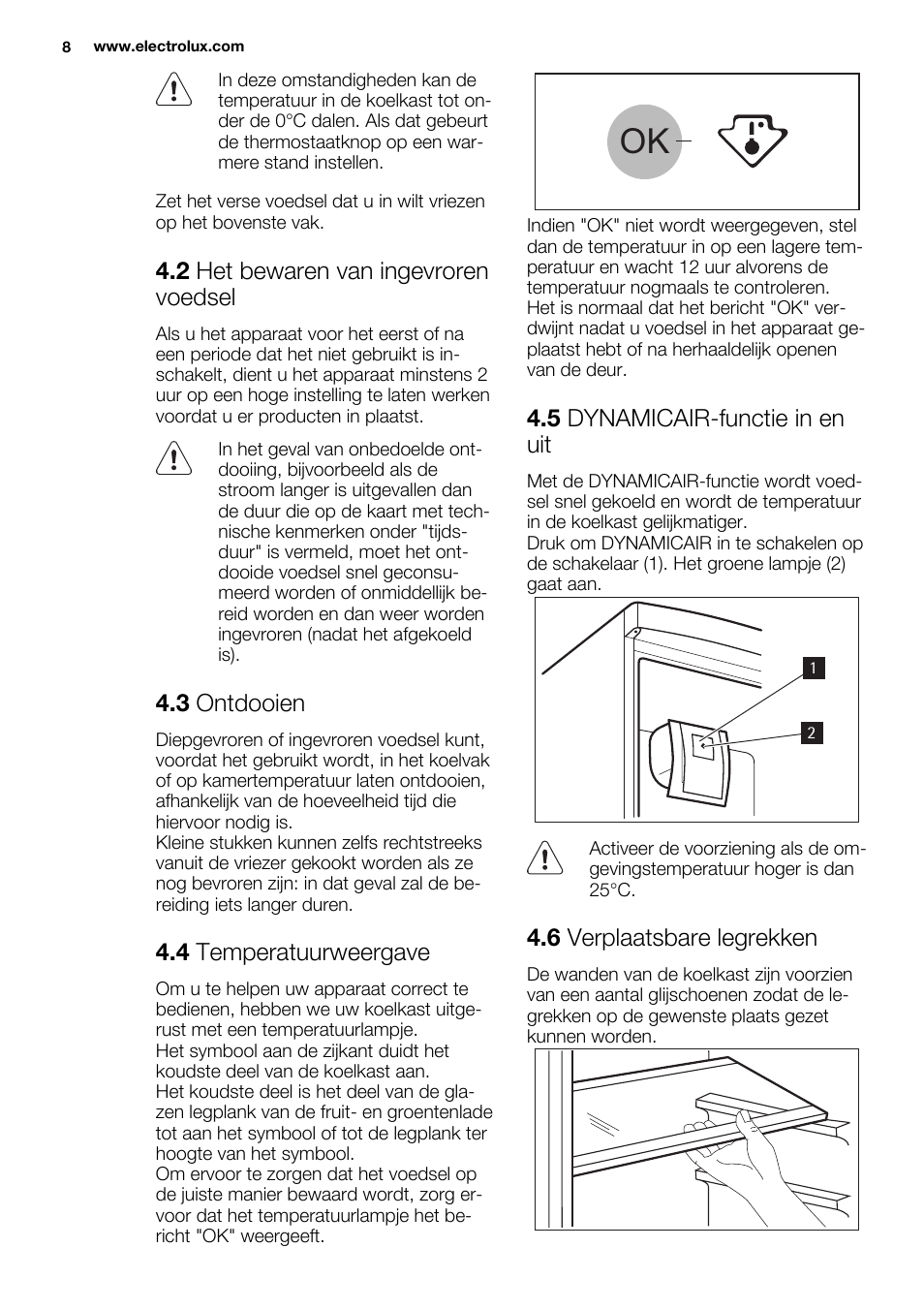 Electrolux EN3450COW User Manual | Page 8 / 64