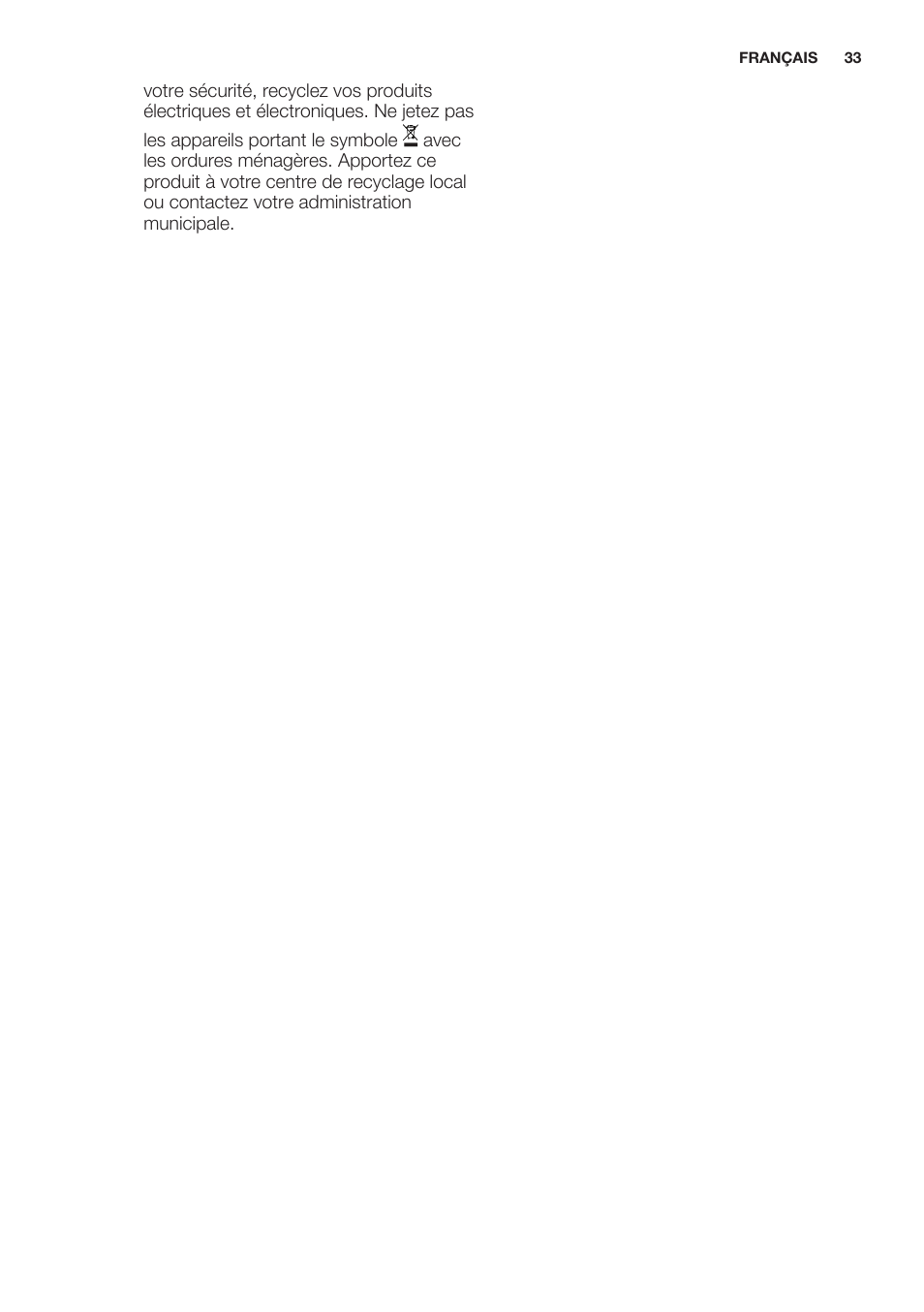 Electrolux EUN2244AOW User Manual | Page 33 / 52