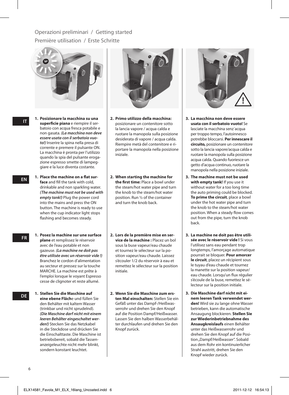 Electrolux ELM5100PU User Manual | Page 6 / 52