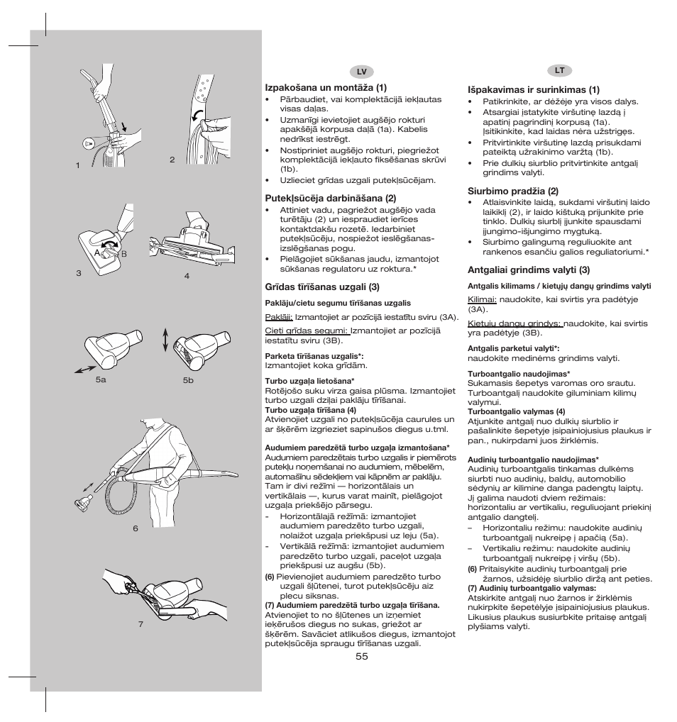 Electrolux ZS206 User Manual | Page 59 / 68