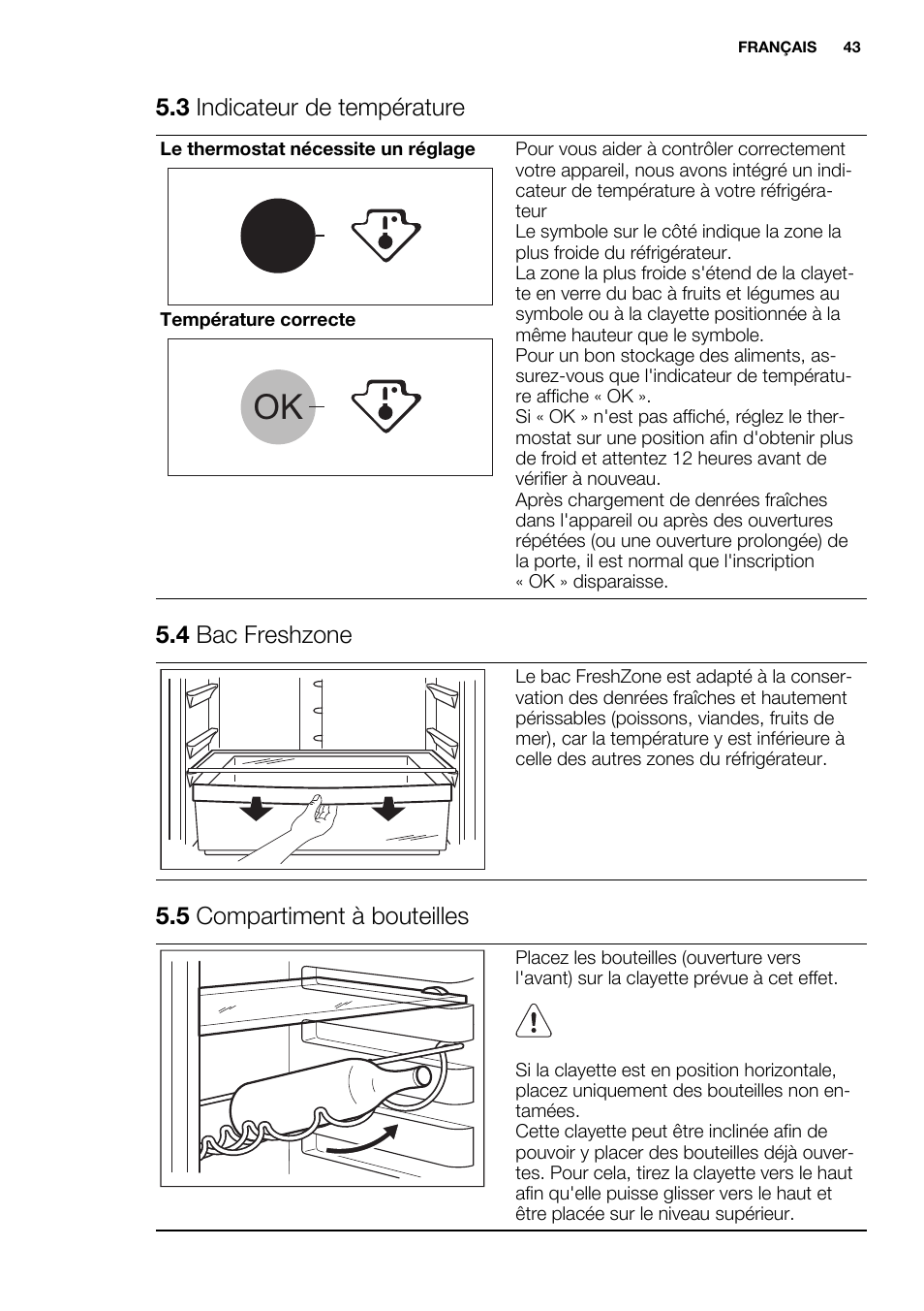 Electrolux ERF4110AOW User Manual | Page 43 / 72