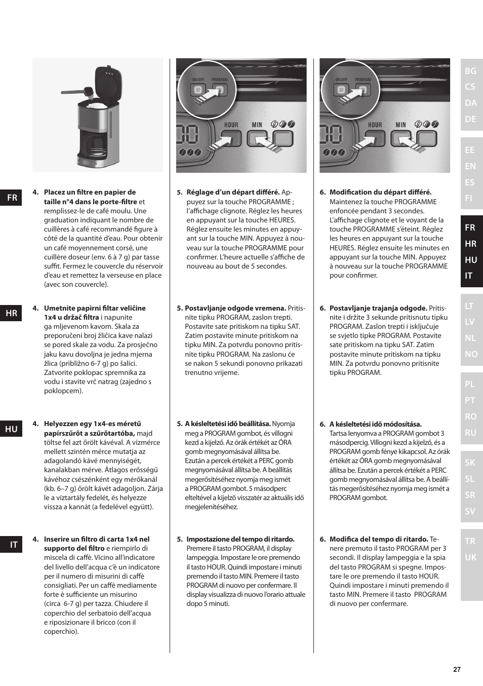 Electrolux EKF7500 User Manual | Page 27 / 72