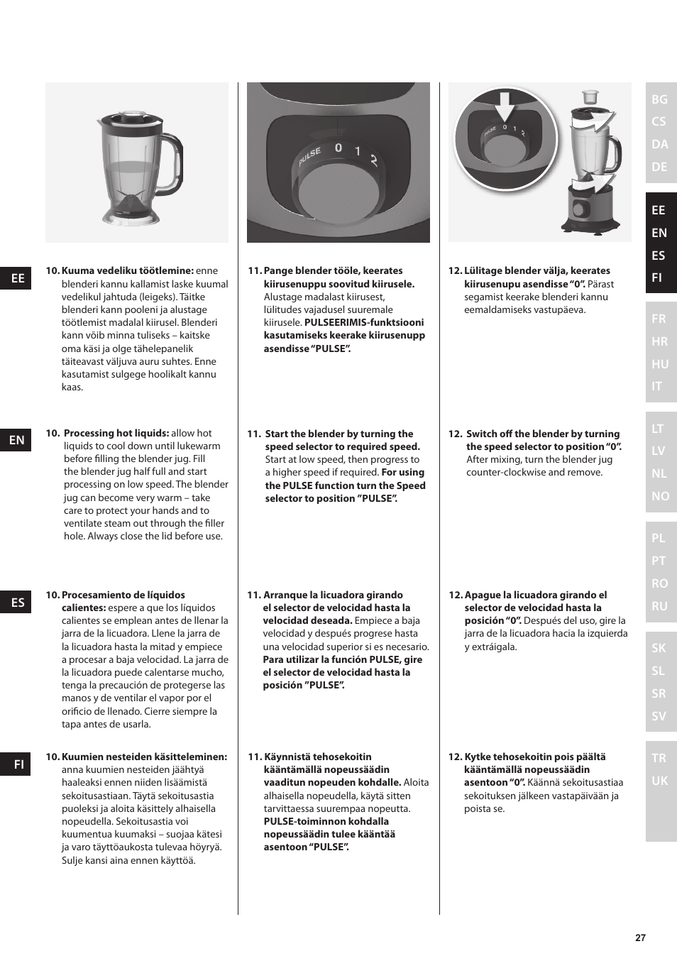 Electrolux EFP5300 User Manual | Page 27 / 124
