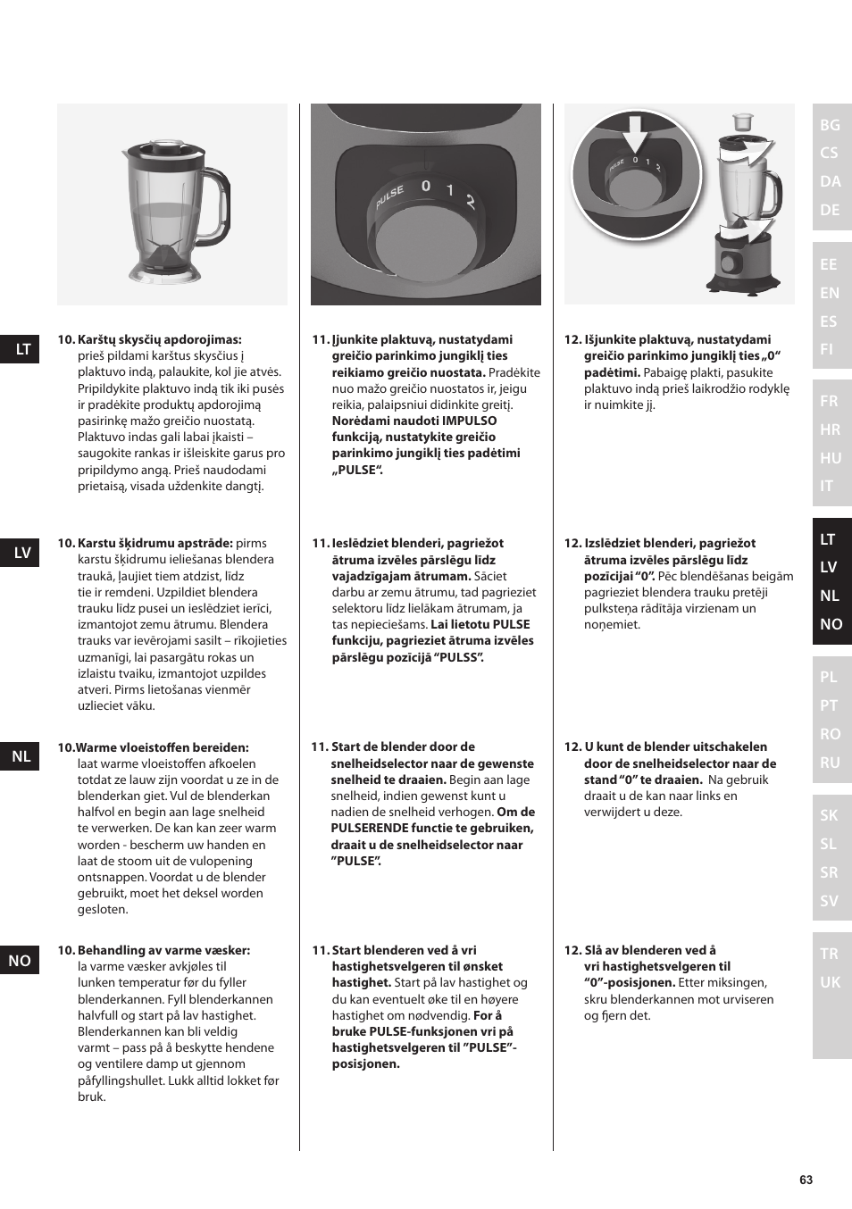 Electrolux EFP5300 User Manual | Page 63 / 124