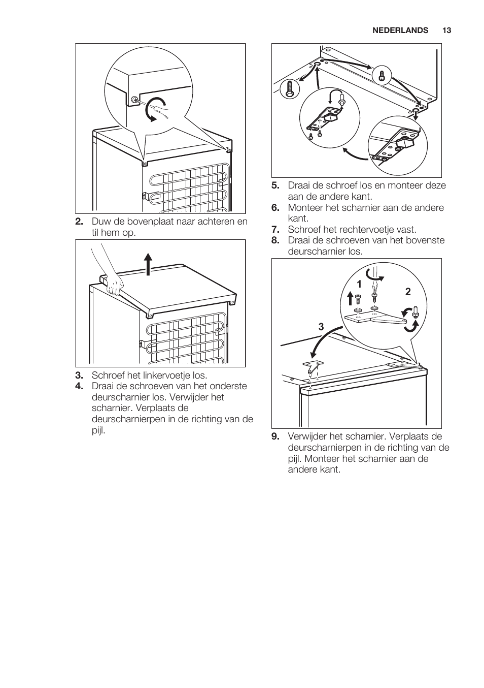 Electrolux ERT1606AOW User Manual | Page 13 / 60