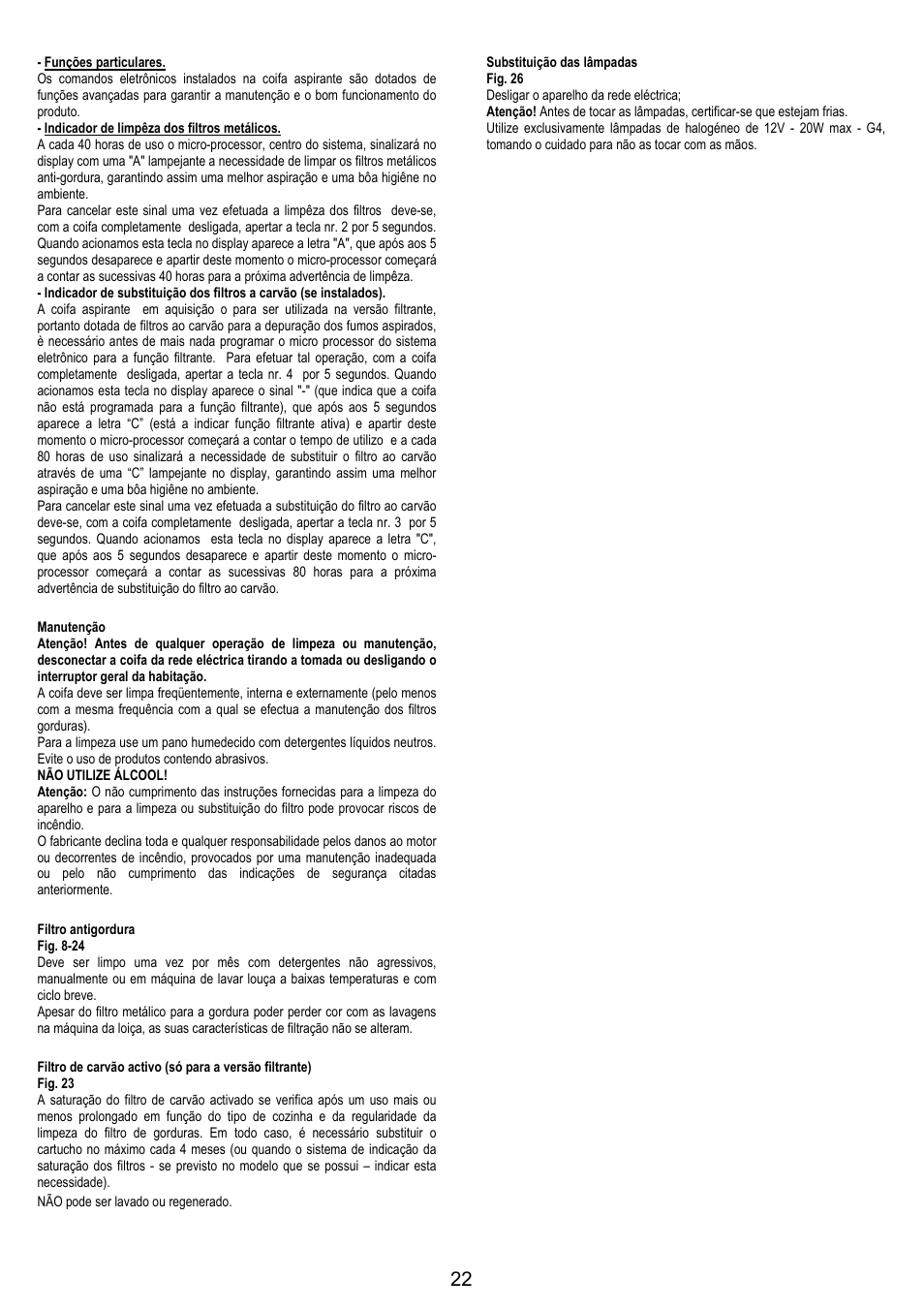 Electrolux EFC50800X User Manual | Page 21 / 72