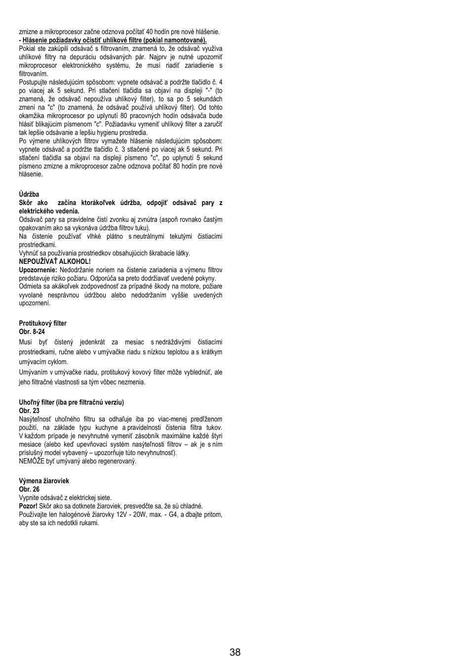 Electrolux EFC50800X User Manual | Page 37 / 72