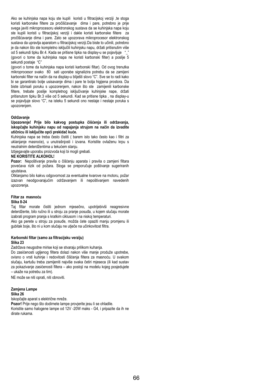 Electrolux EFC50800X User Manual | Page 65 / 72