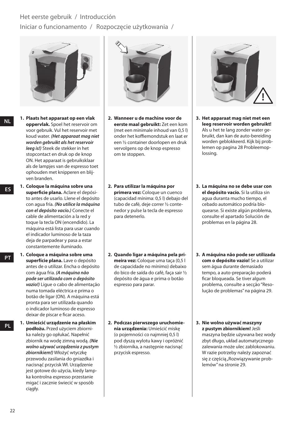 Electrolux ELM5000BK User Manual | Page 22 / 60