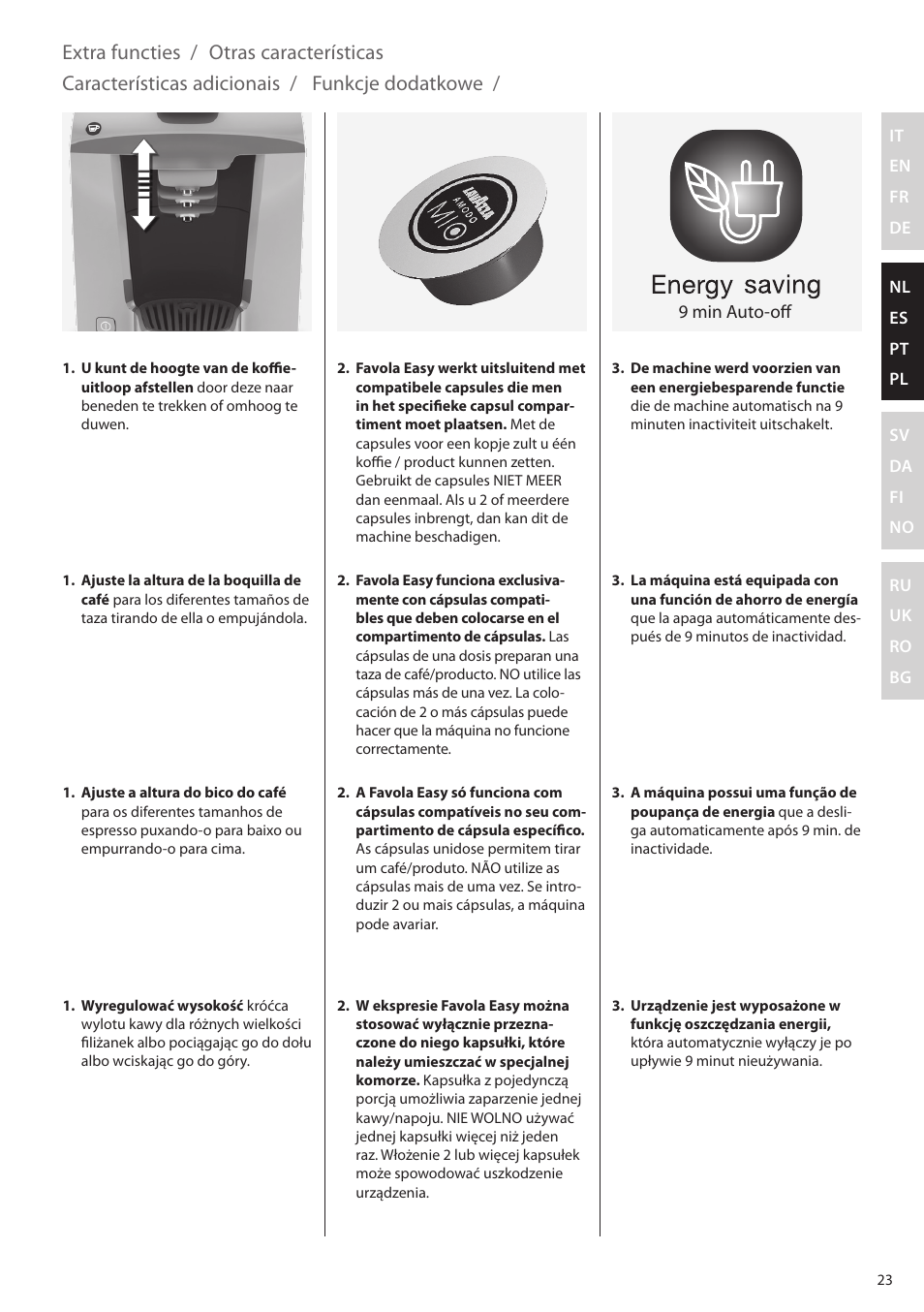 Electrolux ELM5000BK User Manual | Page 23 / 60