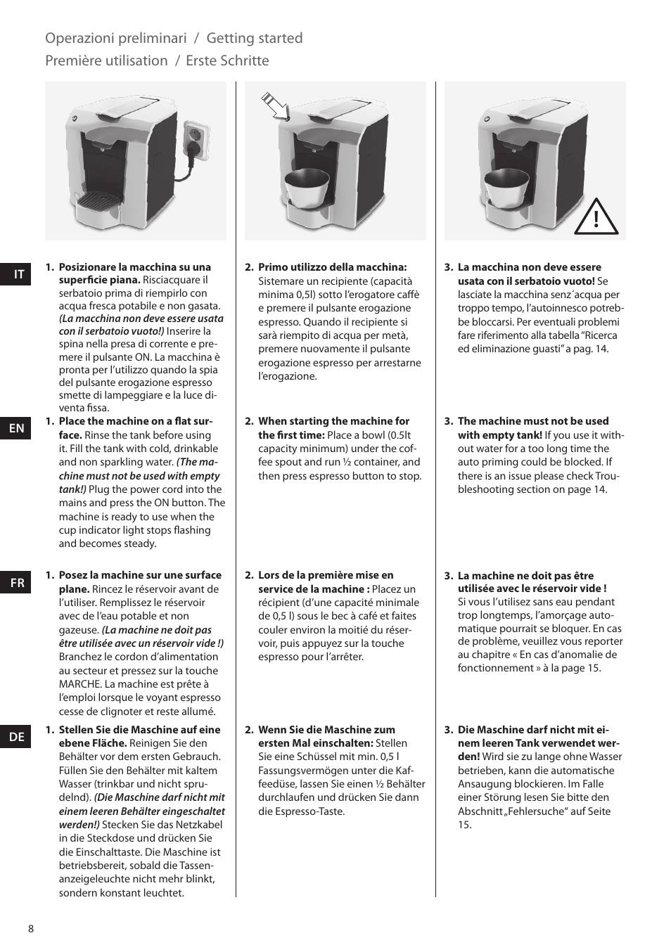 Electrolux ELM5000BK User Manual | Page 8 / 60