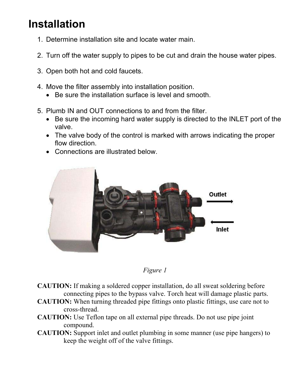 Installation | Water Inc HOUSEPURE HP04 User Manual | Page 6 / 10